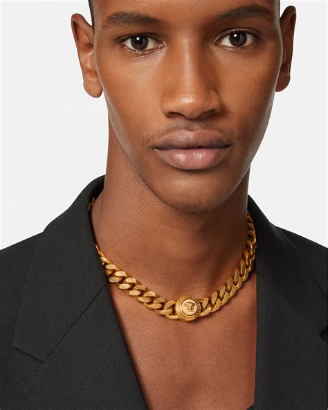 versace medusa chain buy|medusa medallion necklace.